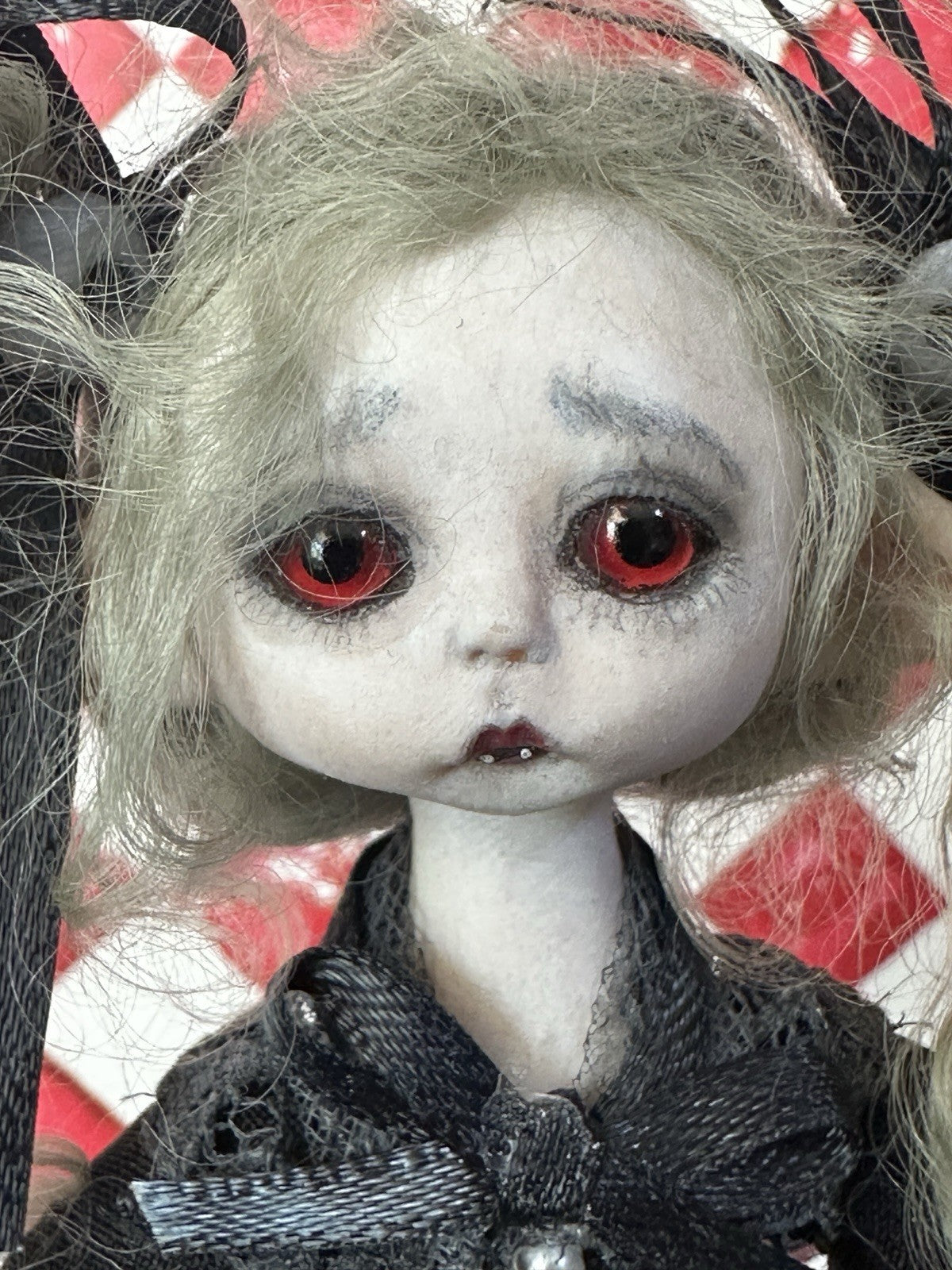 OOAK Artist Vampire Fantasy Character Dolls By A. Gibbons Lil Poe Collection