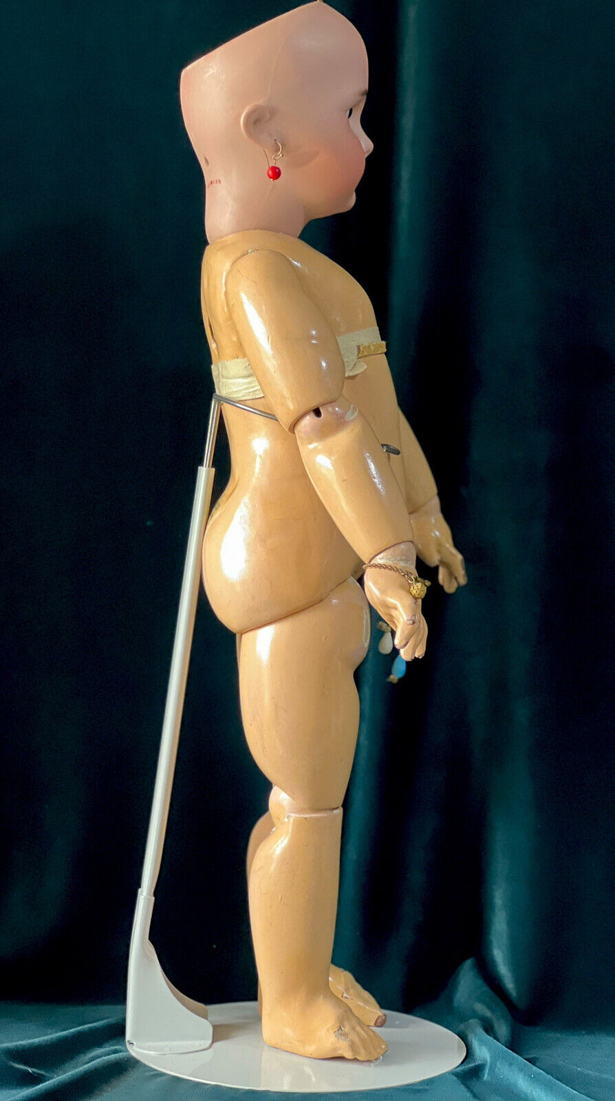 Antique French BEBE JUMEAU 23” Bisque Doll size 11 Voice Box