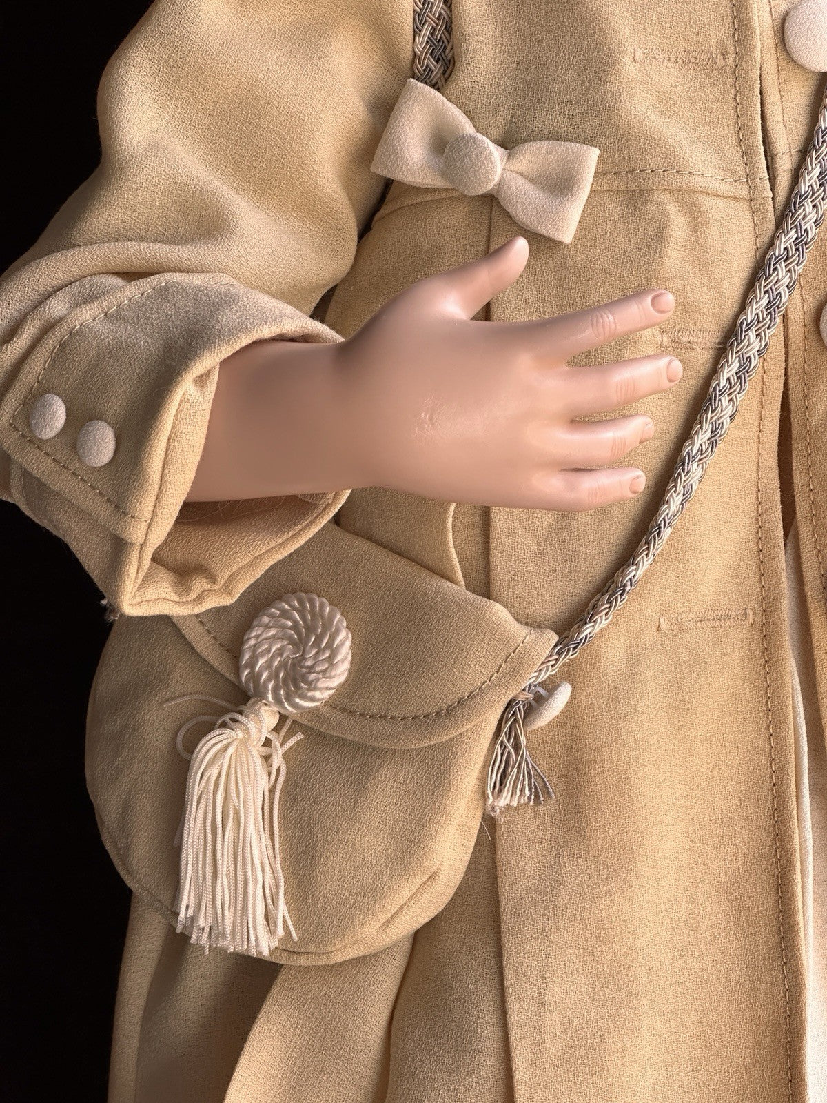German 31” Hildegard Gunzel Wax Over Porcelain Imogene Doll NIB LE USA 25