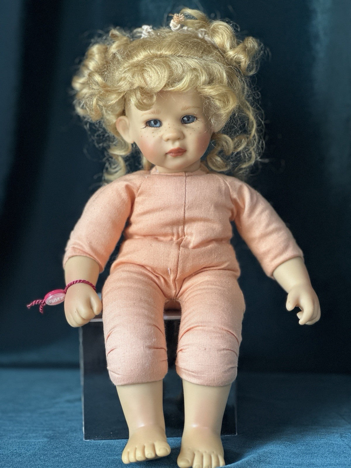 Collectible Artist Vinyl 14” Doll By Susi Eimer For Gotz Company
