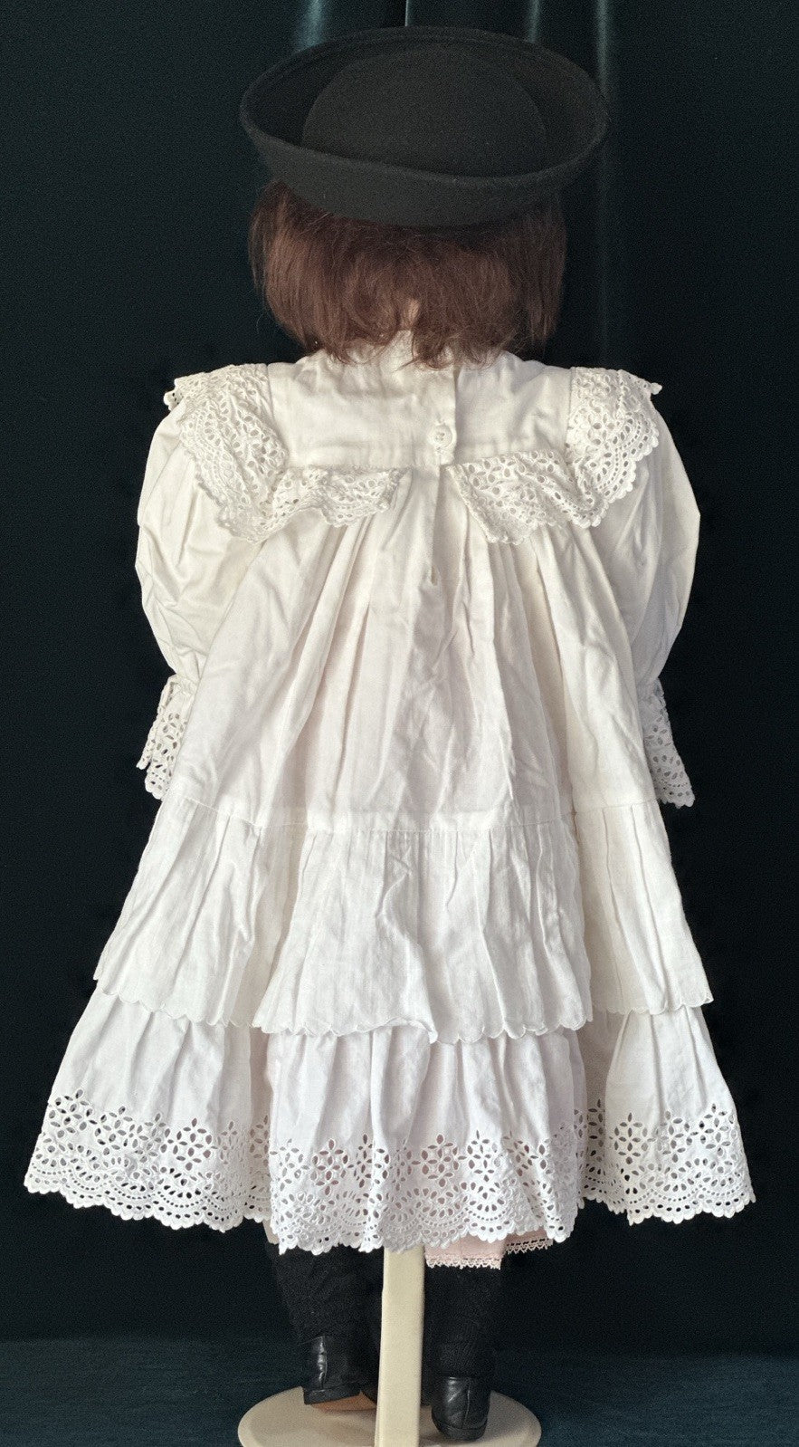 OOAK Collectible Artist 28” Porcelain Doll “Natalie” by Ruth Treffeisen