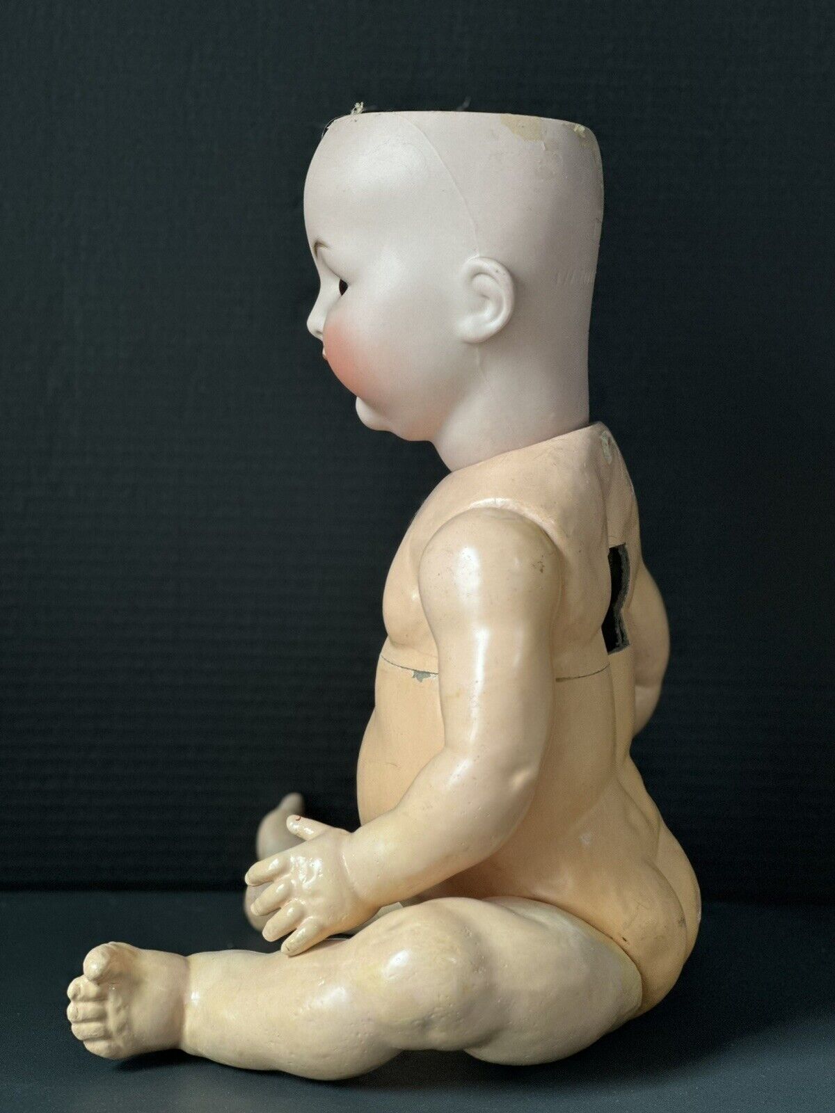Large 24” Antique German Simon & Halbig Kammer & Reinhardt Flirty Eyes Baby Doll