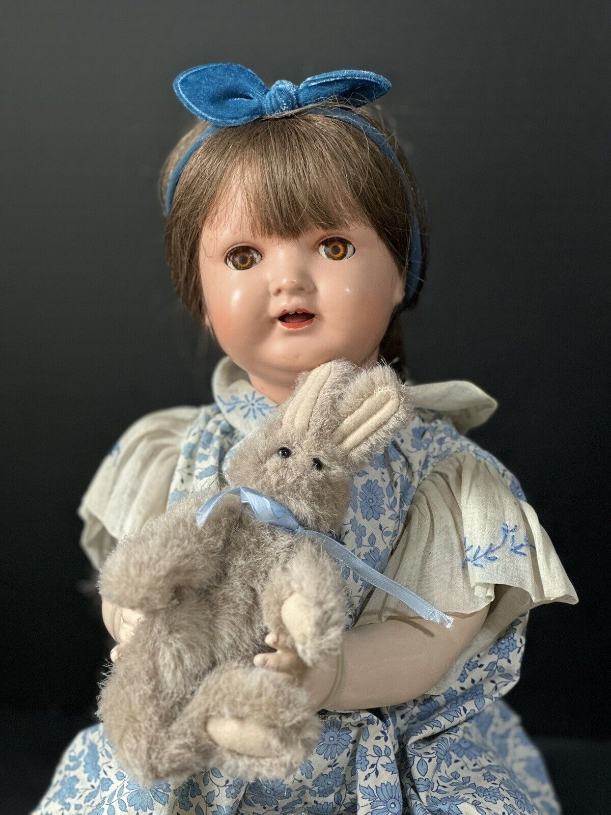 Antique German KWG (Keramische Werke Gräfenhain) 21” Doll Mold 133/2