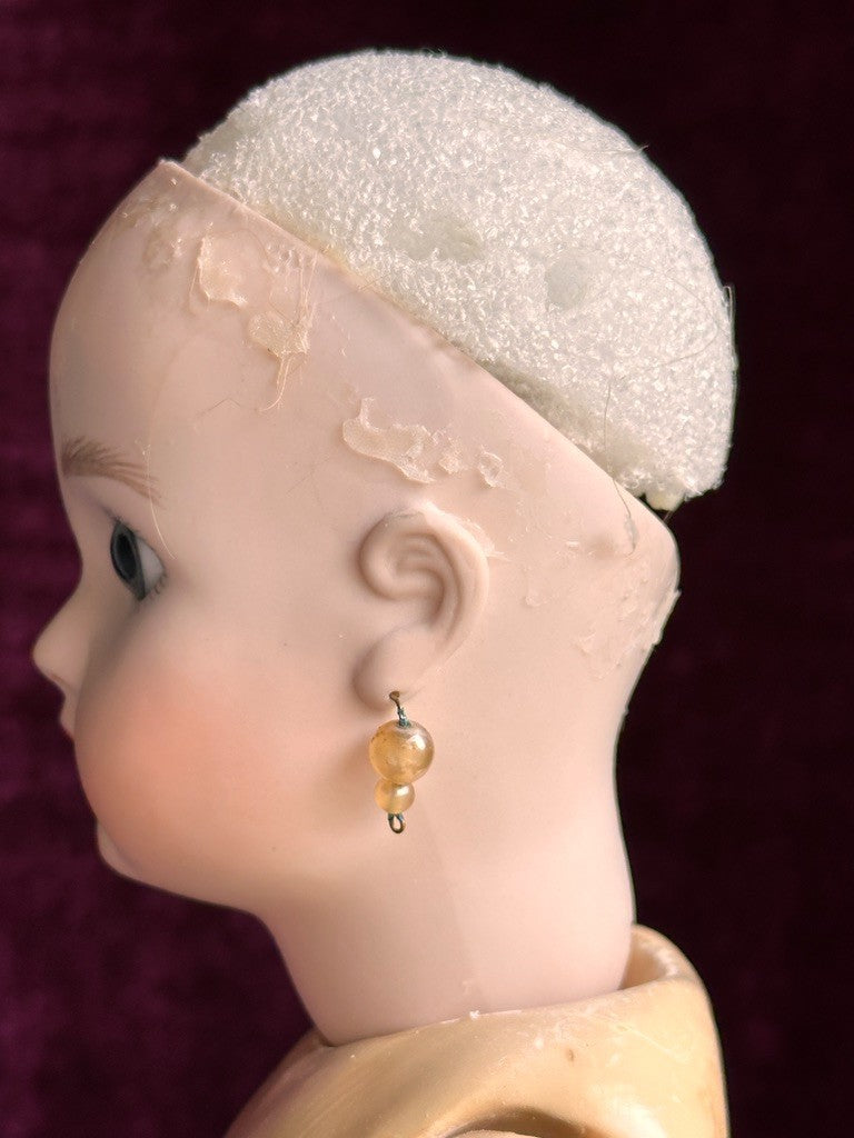 Vintage 17" Porcelain Composition Reproduction of Antique French Steiner Doll