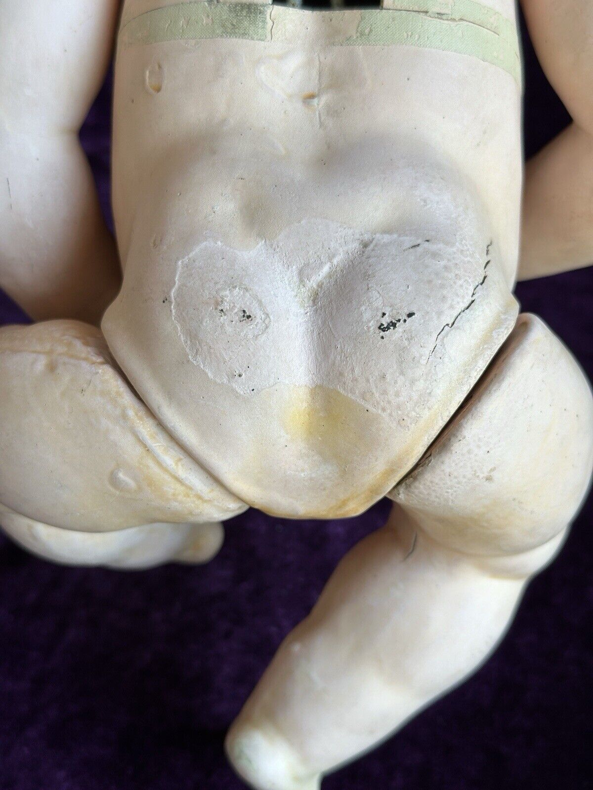 Antique German 16" Schuetzmeister & Quendt 201 Bisque Head Baby Doll