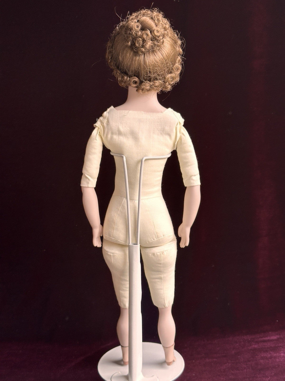 Porcelain Cloth 16.5” Reproduction of Antique German Kestner Gibson Girl Doll