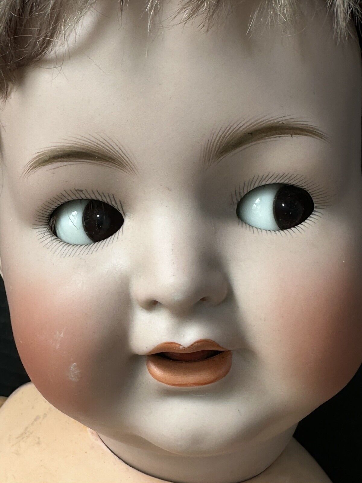 Large 24” Antique German Simon & Halbig Kammer & Reinhardt Flirty Eyes Baby Doll