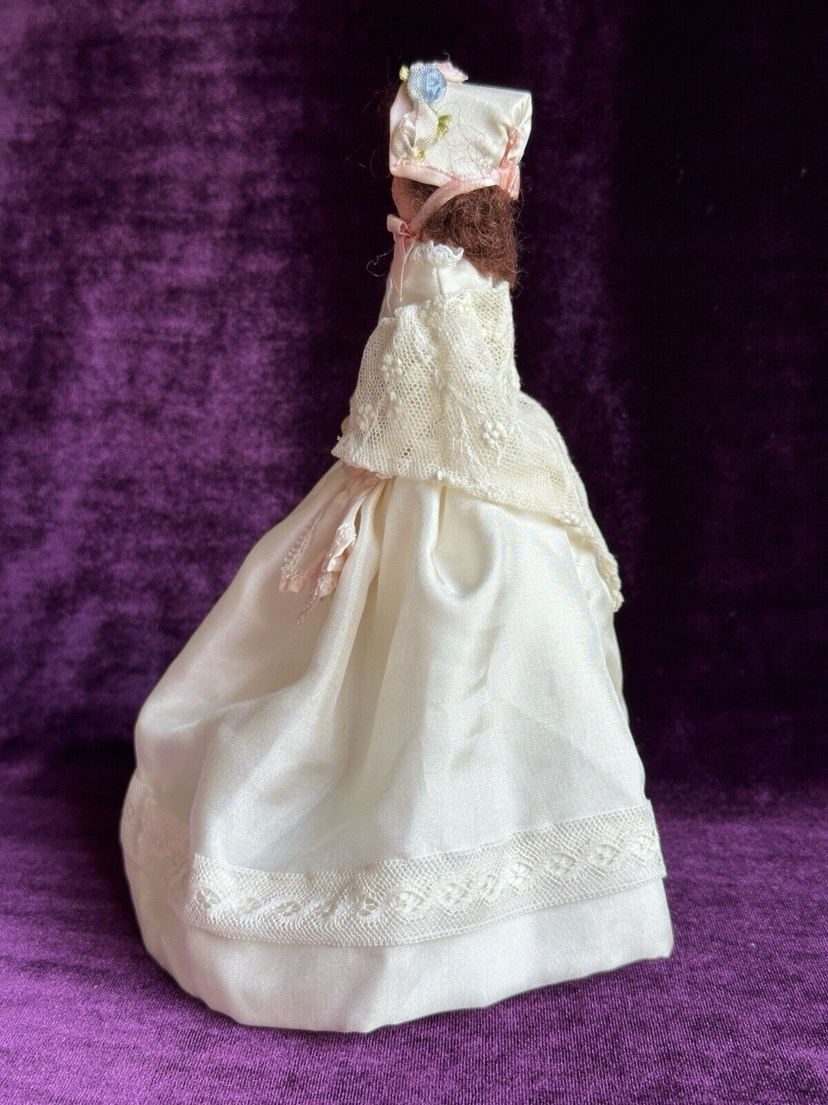 Vintage German 8” Marguerite Uebel German Wax Cloth Doll