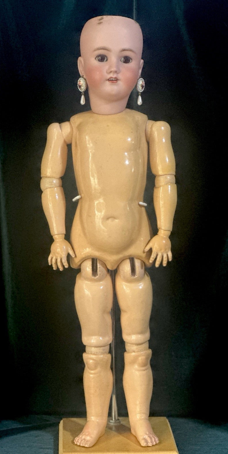 Antique German Simon Halbig Heinrich Handwerck Bisque Head 27” Doll
