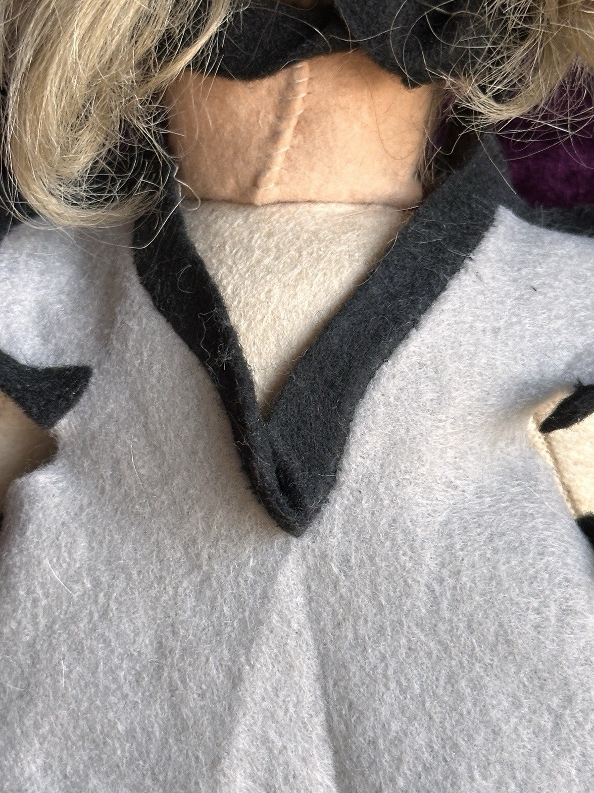 Vintage 18” Italian/French Lenci Style Cloth Felt Doll