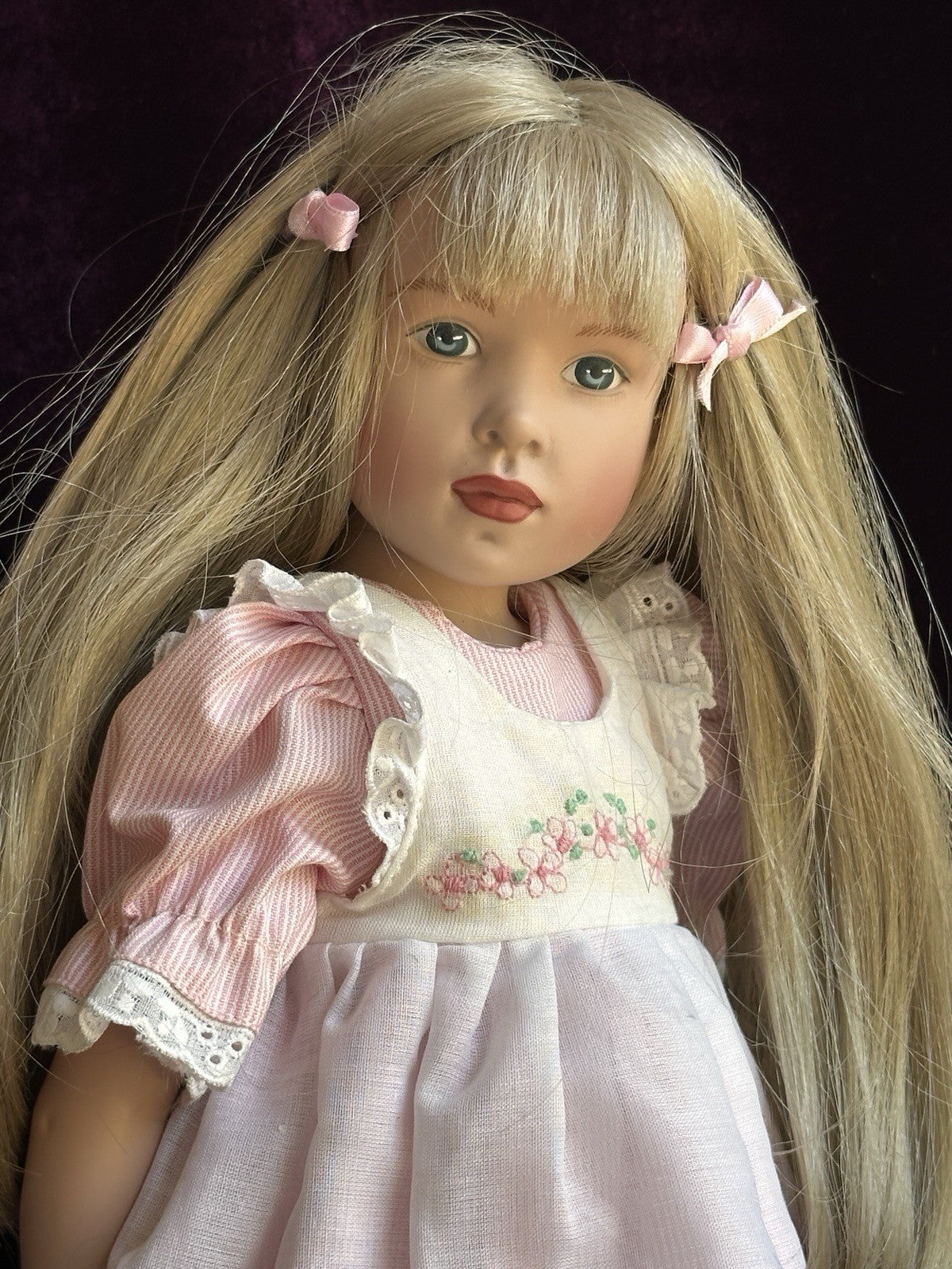 Collectible 16” Helen Kish 1996 Vinyl Doll LE 950