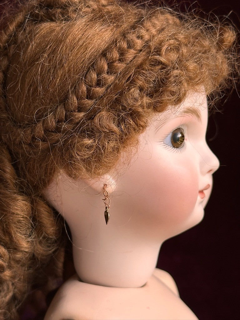 Vintage Reproduction of French Jumeau 18” Doll Porcelain Head by Calli Lou