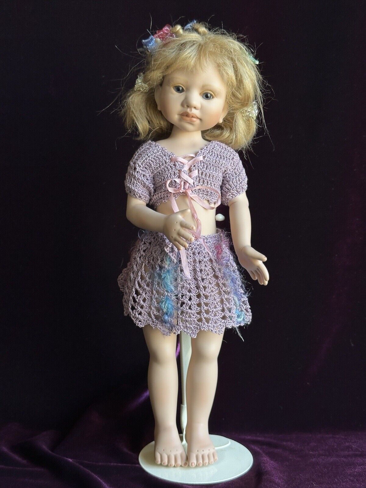 Collectible 12” Artist LE 5 Berdine Creedy Vinyl Doll