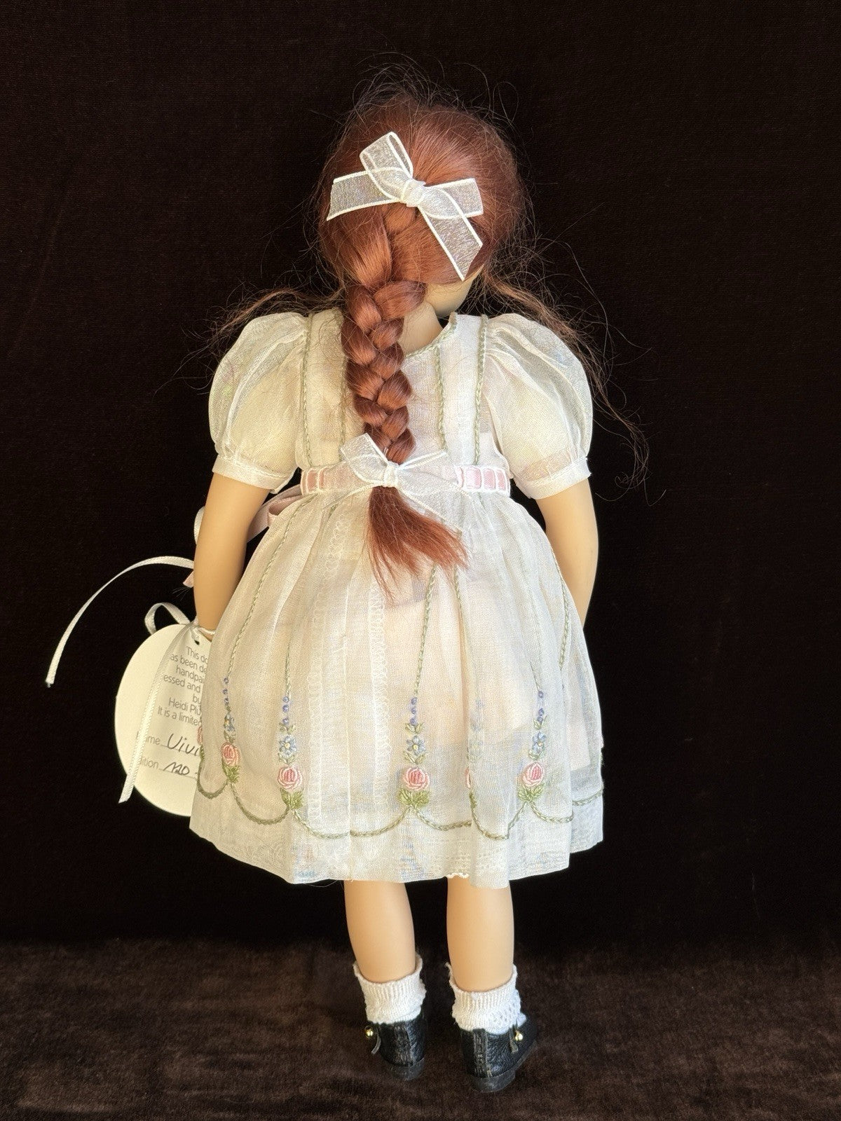 Collectible 10.5” Vinyl Cloth Heidi Plusczok Vivian Doll LE 120