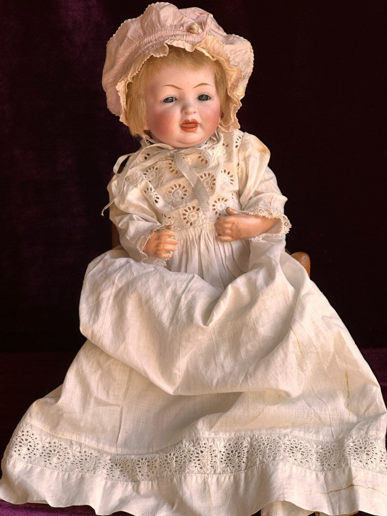 Antique German 12” JDK Kestner 211 Bisque Head Baby Doll Composition Body