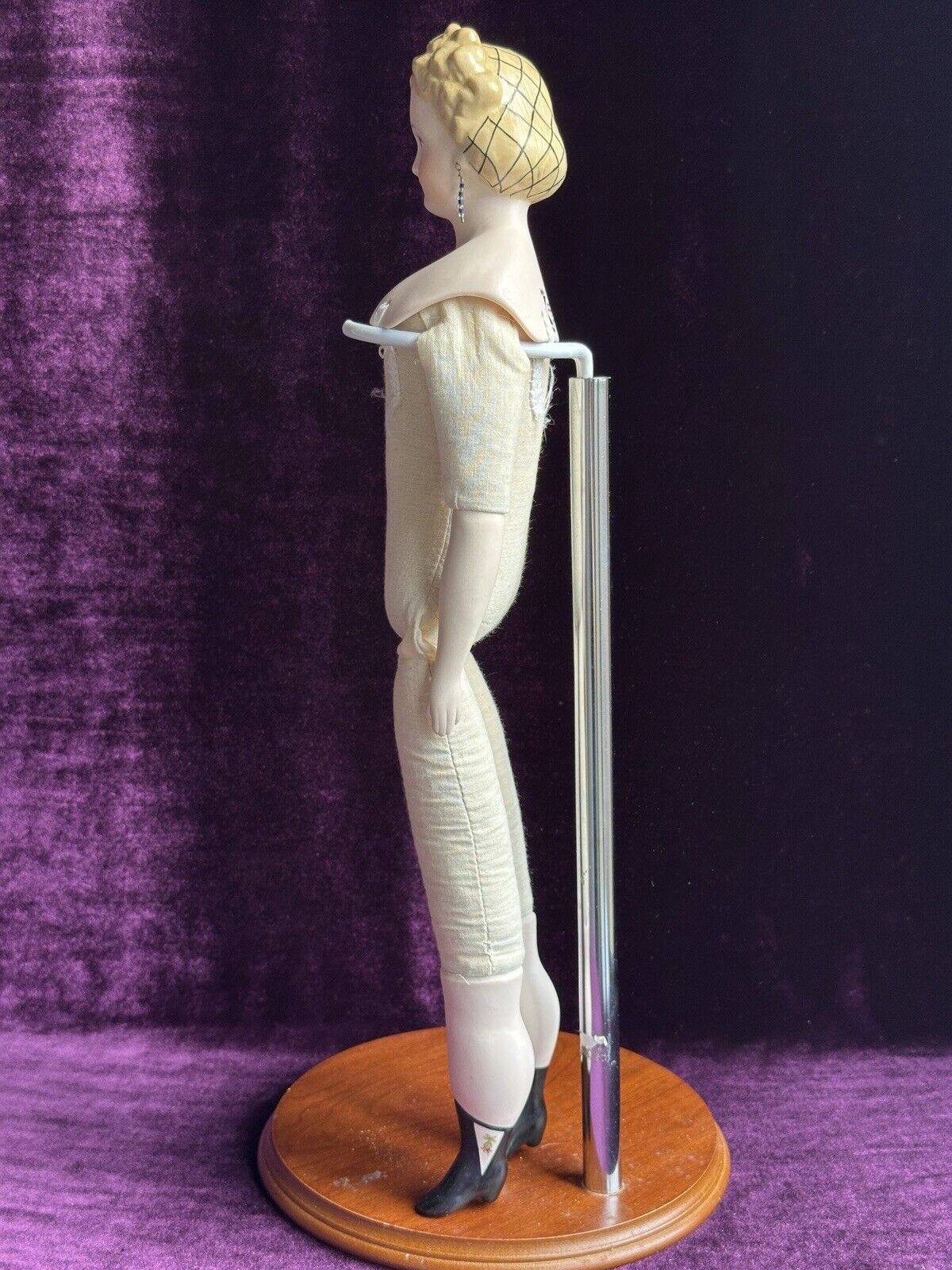 Vintage 17.5” Reproduction of Parian Porcelain Doll from Emma Clear Mold