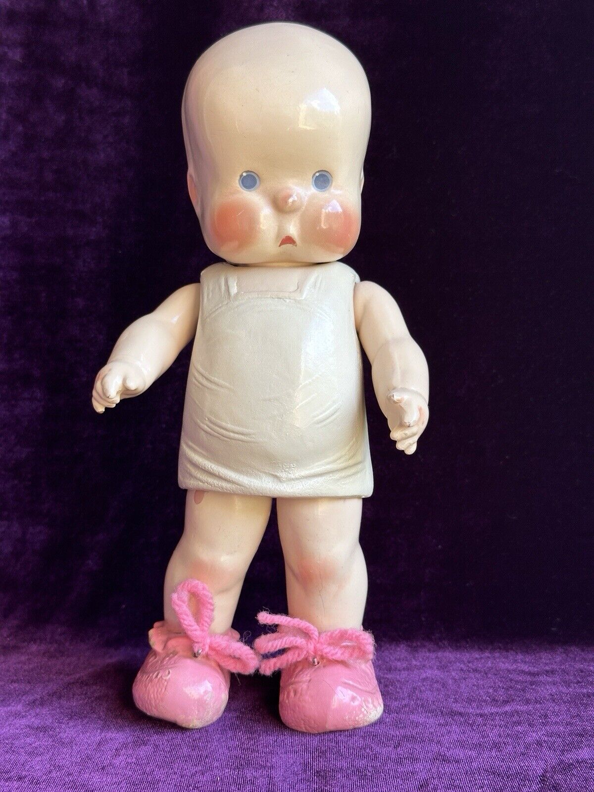 Antique 10” Heebee Sheebee Original Horsman Twelvetrees Composition Doll