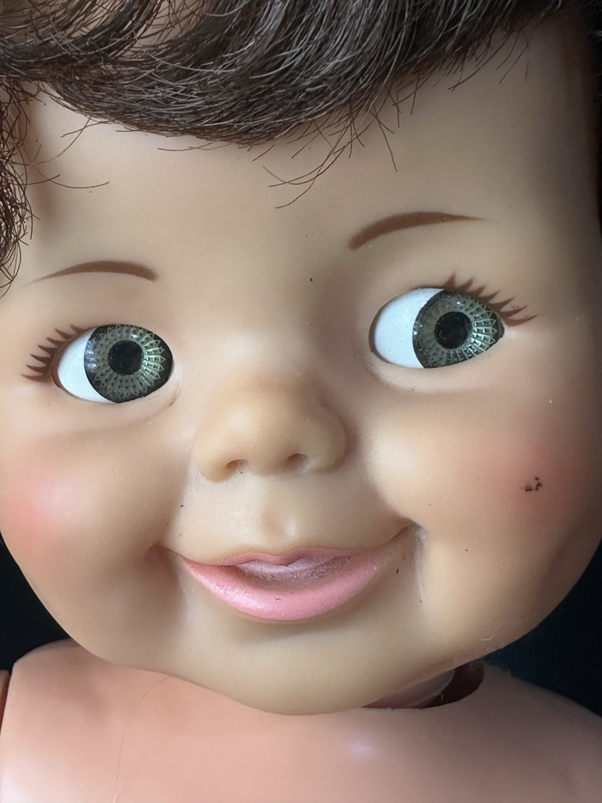 Lot Of 2 Vintage 1960’s Ideal Hard Plastic/Vinyl Giggly Dolls Flirty Eyes