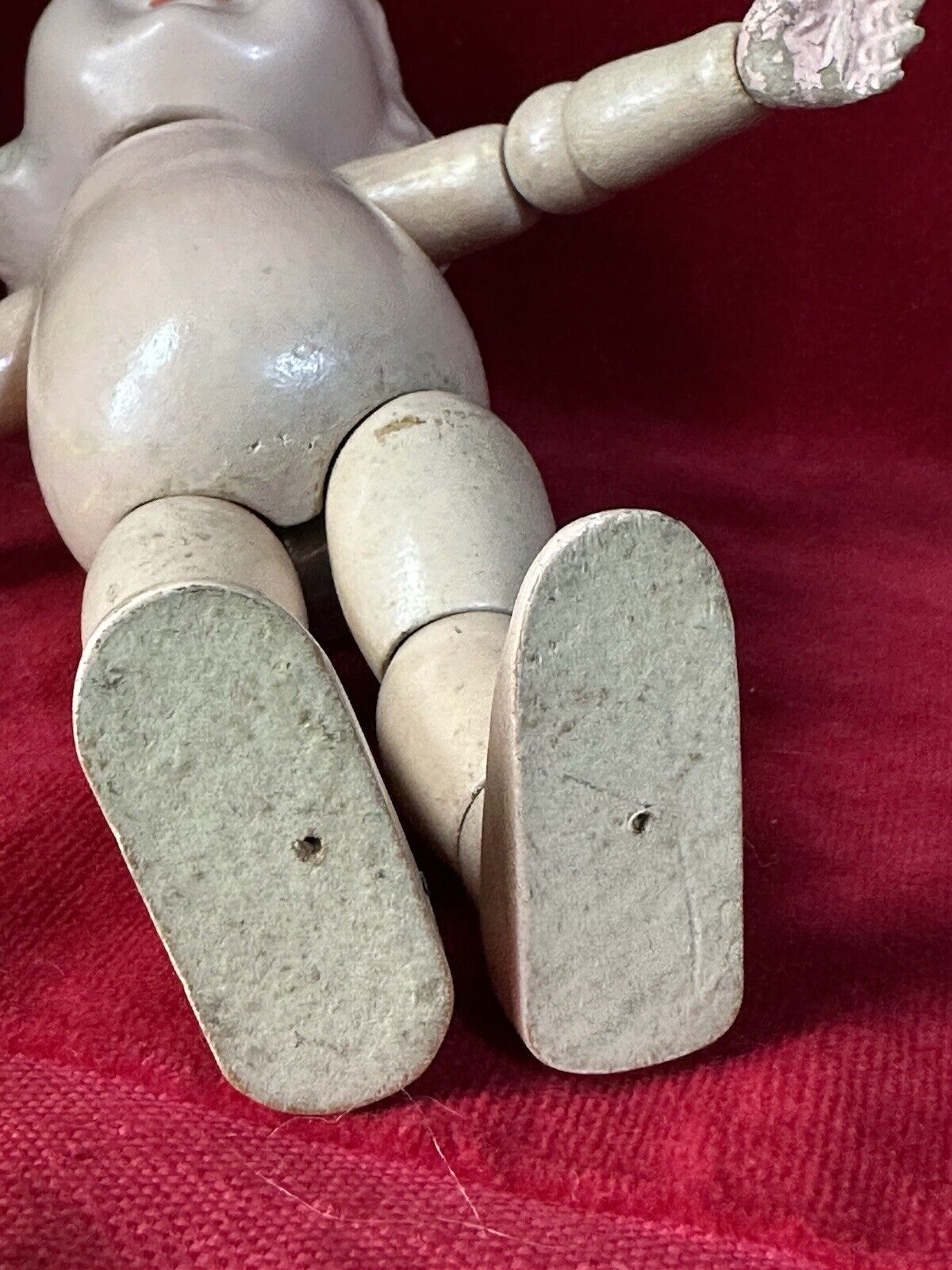 Antique 1920’s Composition Jointed Joseph Kallus Cameo 10” Doll “Margie”