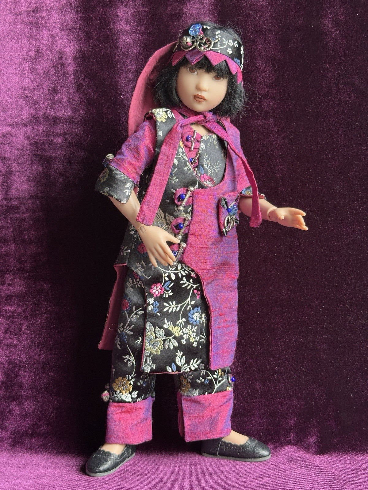 Collectible 14” Kish BJD Vinyl Asian Doll