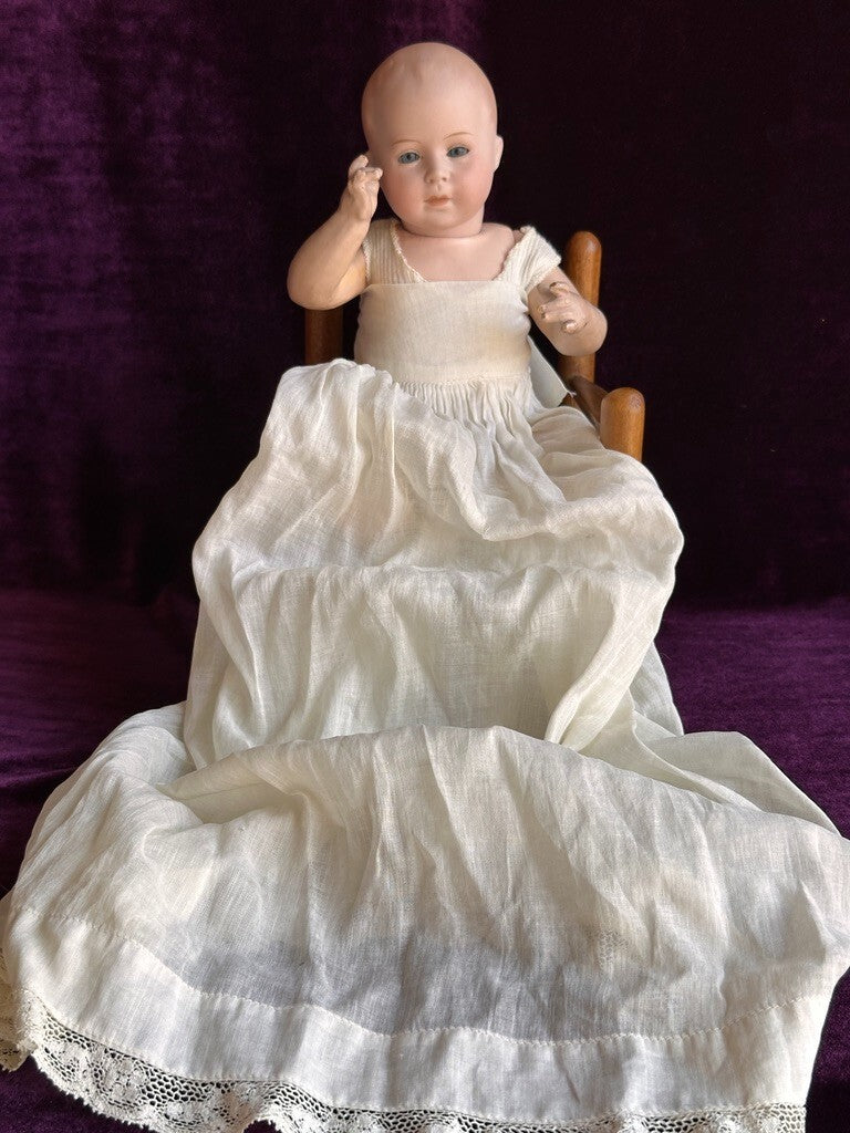 Antique German 10.5” Swaine & Co. DV Lori Bisque Head Baby Doll