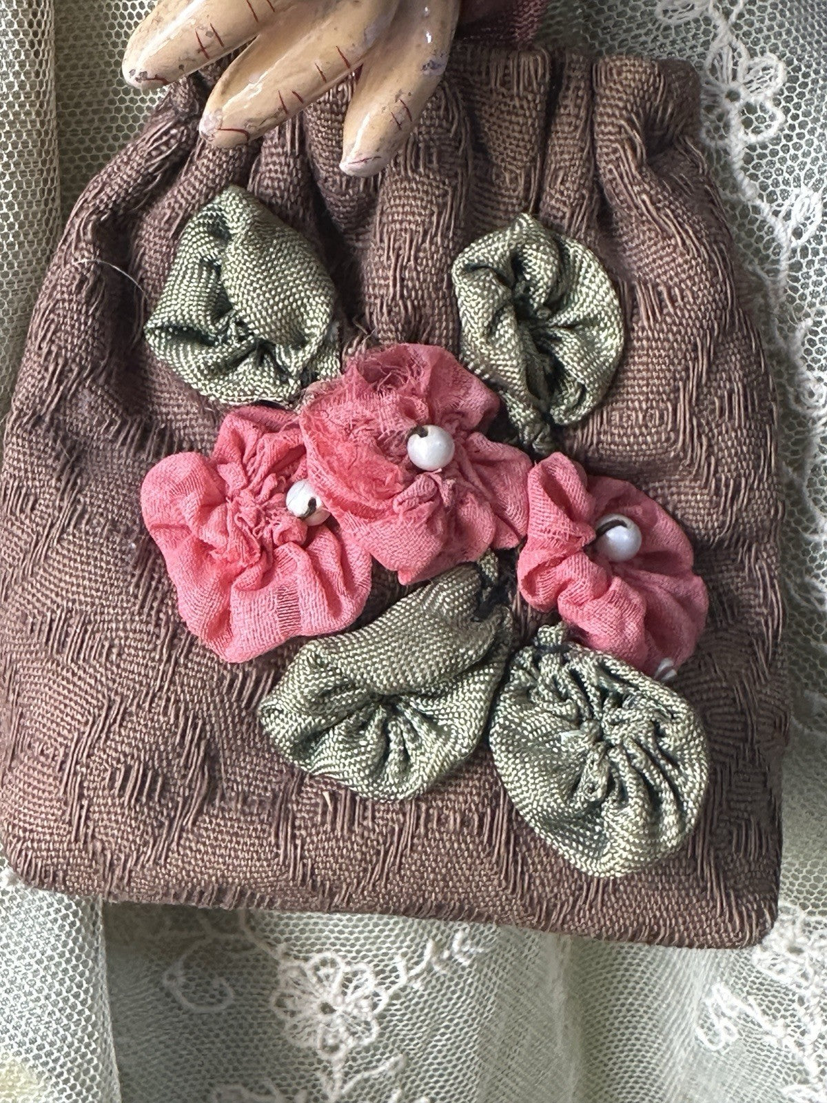Rare Antique German Simon Halbig 21” Doll Mold 1078 Bisque Head Composition Body