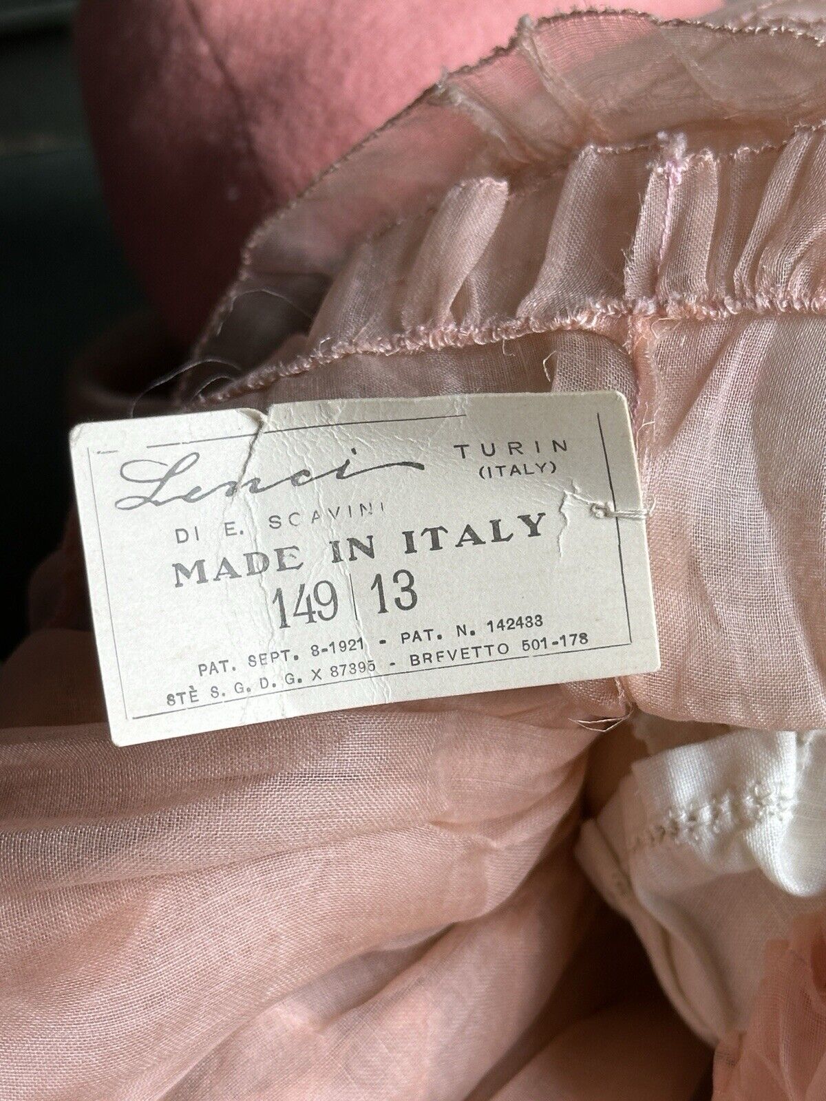 Rare All Original 16” Vintage Italian Lenci 149 Series Felt Cloth Doll with Tag