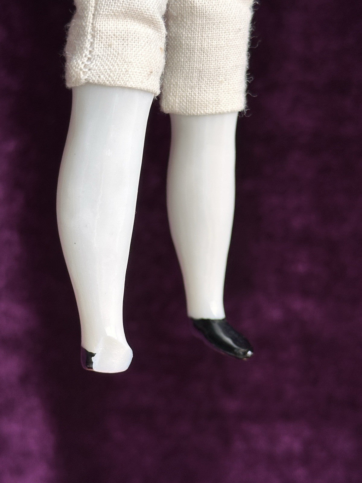 Vintage Petite 9.5” Reproduction of Antique German Lydia China Doll
