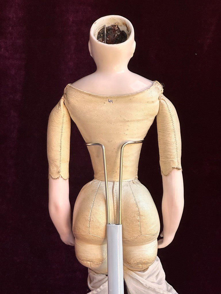 Rare Antique French 15” Blampoix Poupee China Head Fashion Doll