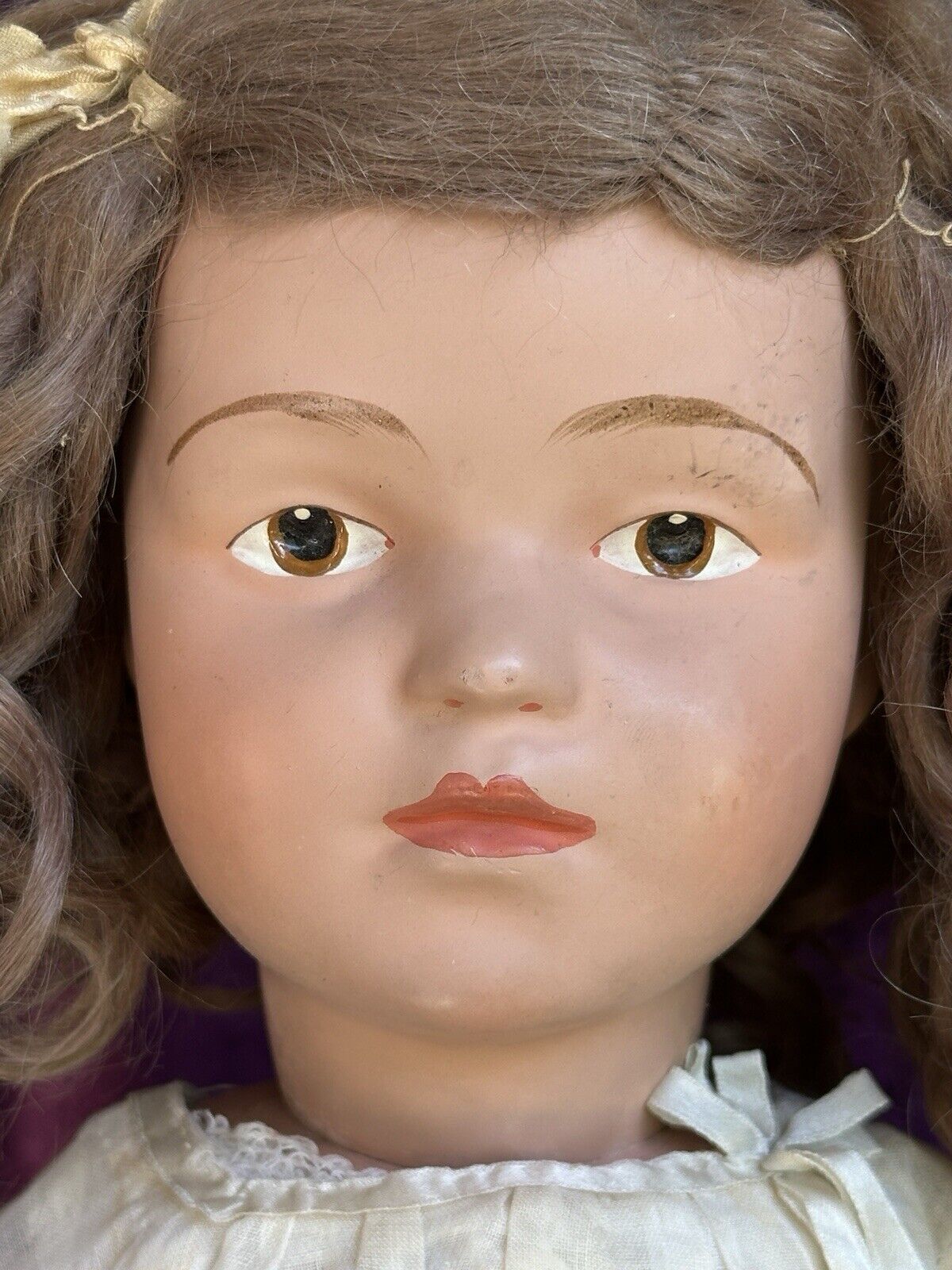 Rare Antique Original 22” Schoenhut Doll Original in Box No Damage No Repaint