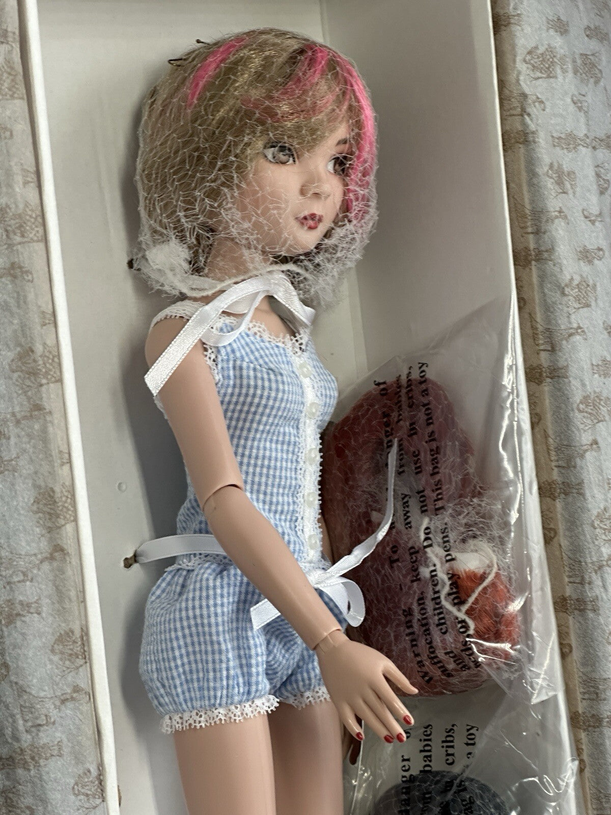 Ellowyne Wilde Tonner Prudence Wigged Out in Box Set of 3 Wigs