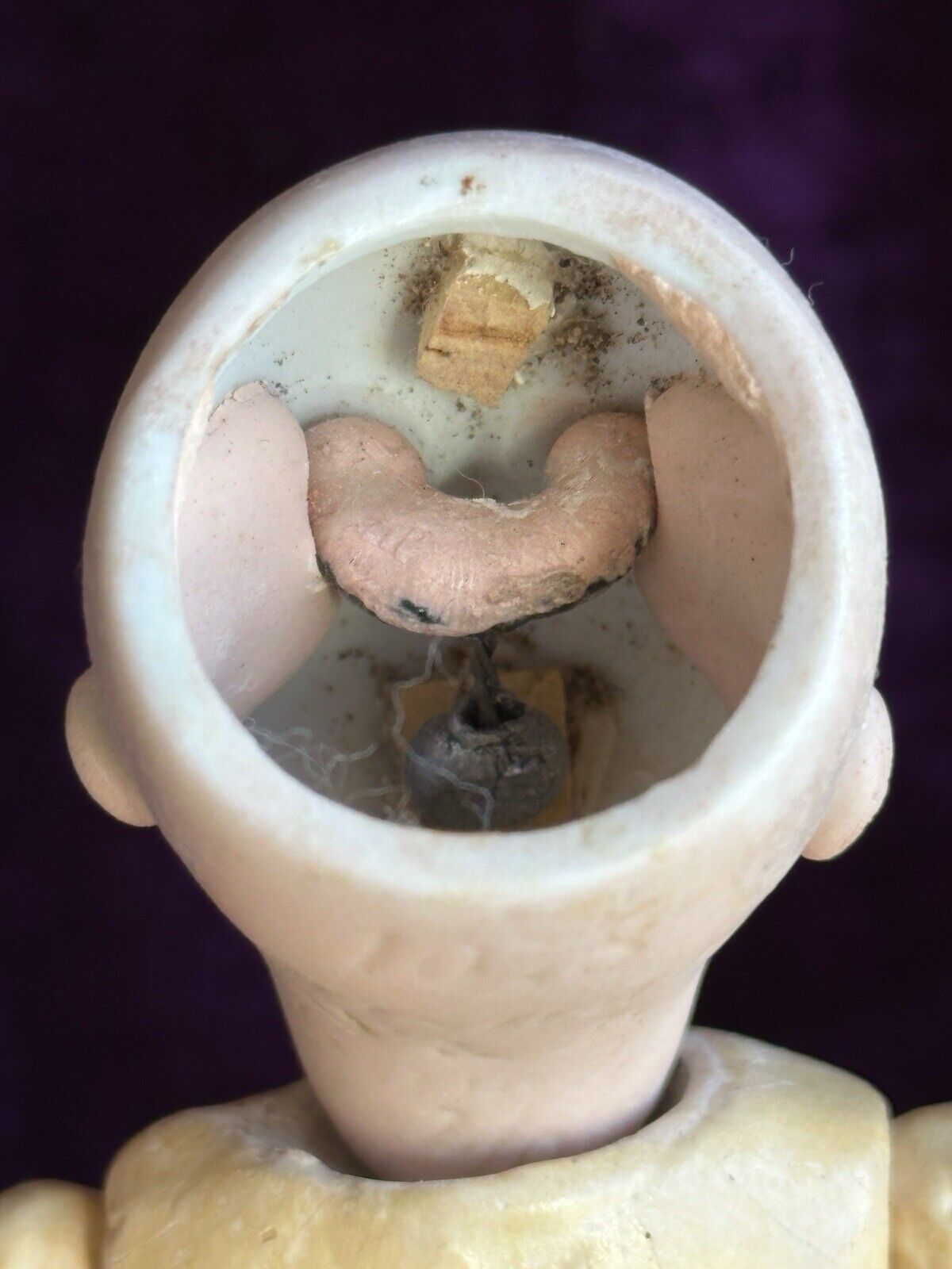 Antique German 8.75” Simon Halbig 1078 Bisque Head Flapper Body Doll