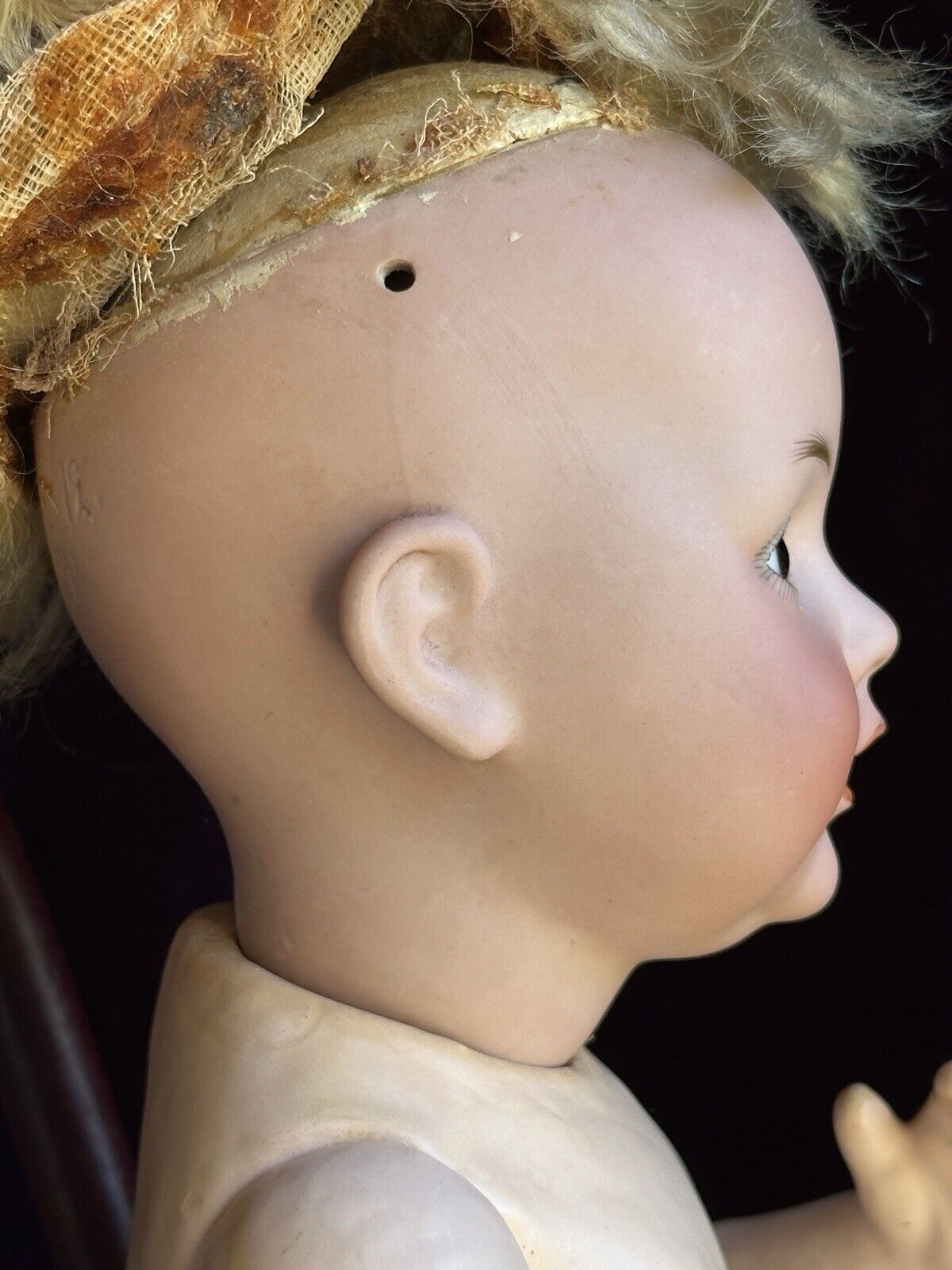 Antique German 15" JDK Kestner 247 Bisque Character “Baby Jean” Doll