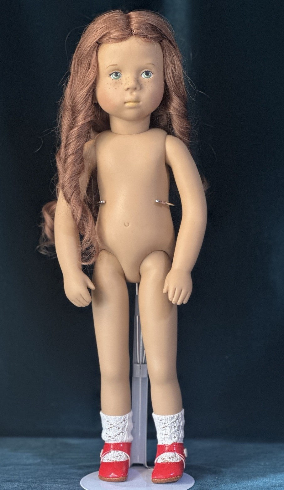 Collectible LE 30 Vinyl 18” Doll Fanny II By Sylvia Natterer For Gotz 1989 Tag