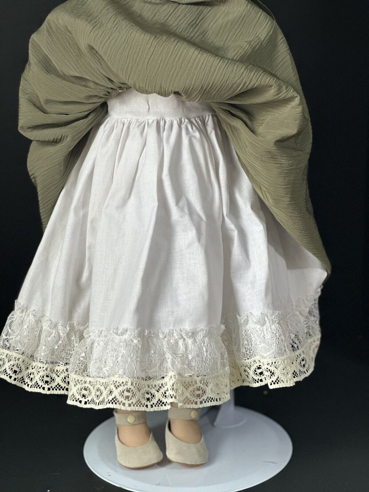 Collectible Fiba Italy 25” Vinyl and Cloth Doll “Agatha”