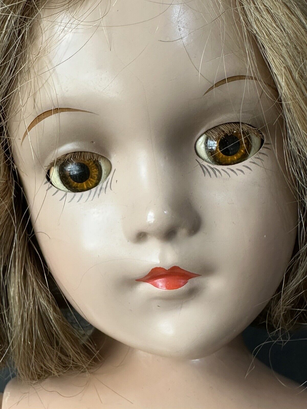 All Original Vintage 1950’s Arranbee R&B Hard Plastic 17” Doll “Debuteen”