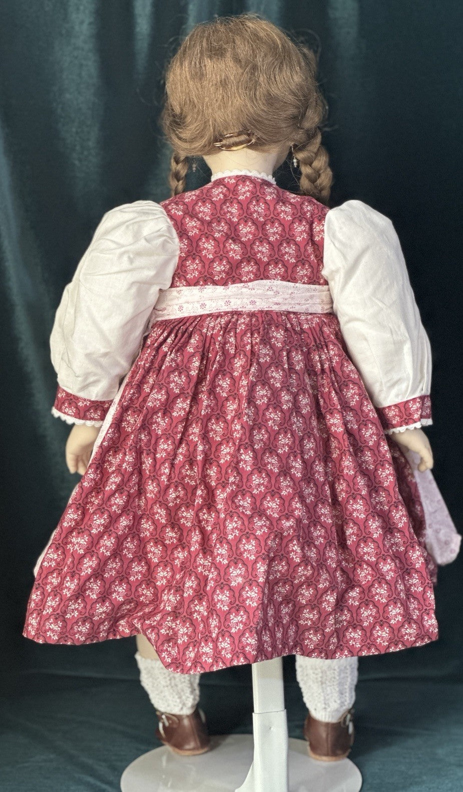 Rare Collectible Artist 24” Porcelain Doll “Rosele” by Ruth Treffeisen LE 50 COA