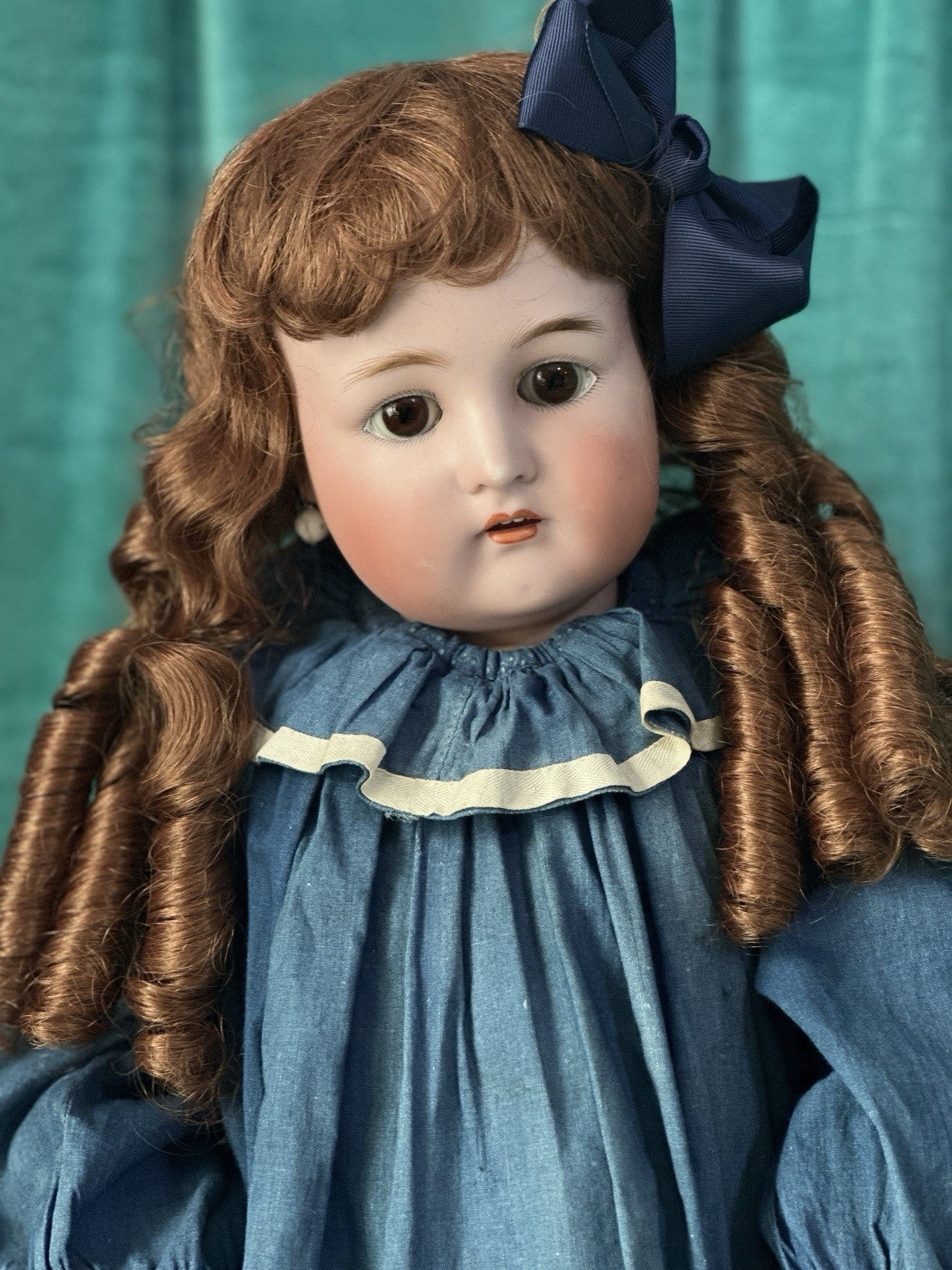 Antique German Kammer & Reinhardt Simon Halbig 28” Doll Bisque Head Comp Body