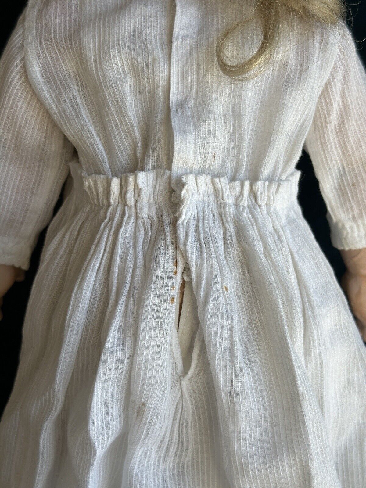 Antique German 22” Adolf Wislizenus Special Bisque Head Doll Walker Body