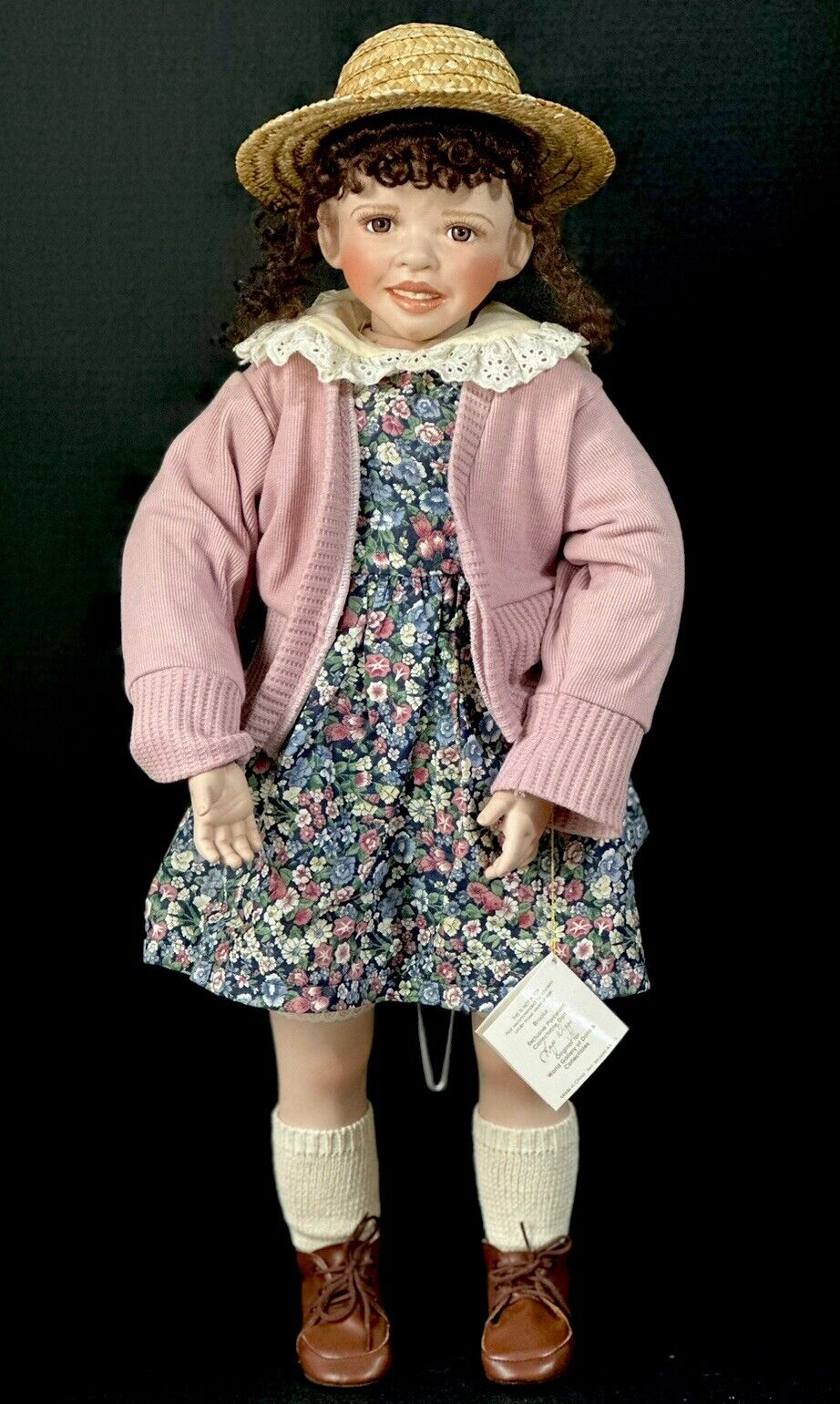 Kaye Wiggs Porcelain 26” Doll “Brooke”