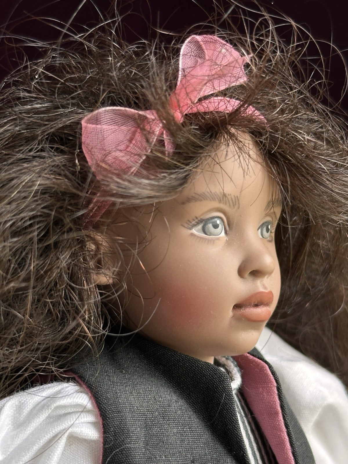 Collectible 10” Helen Kish Whitney Vinyl Doll “Children of Yesteryear"
