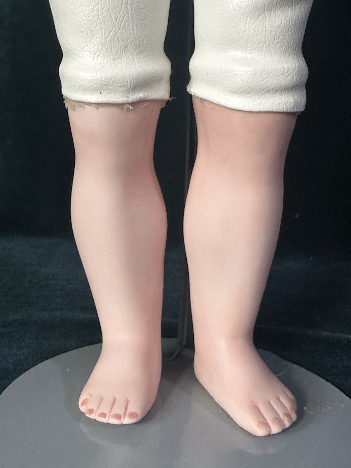 Artist Reproduction of Antique French Bru Jne 16” Doll Porcelain Head