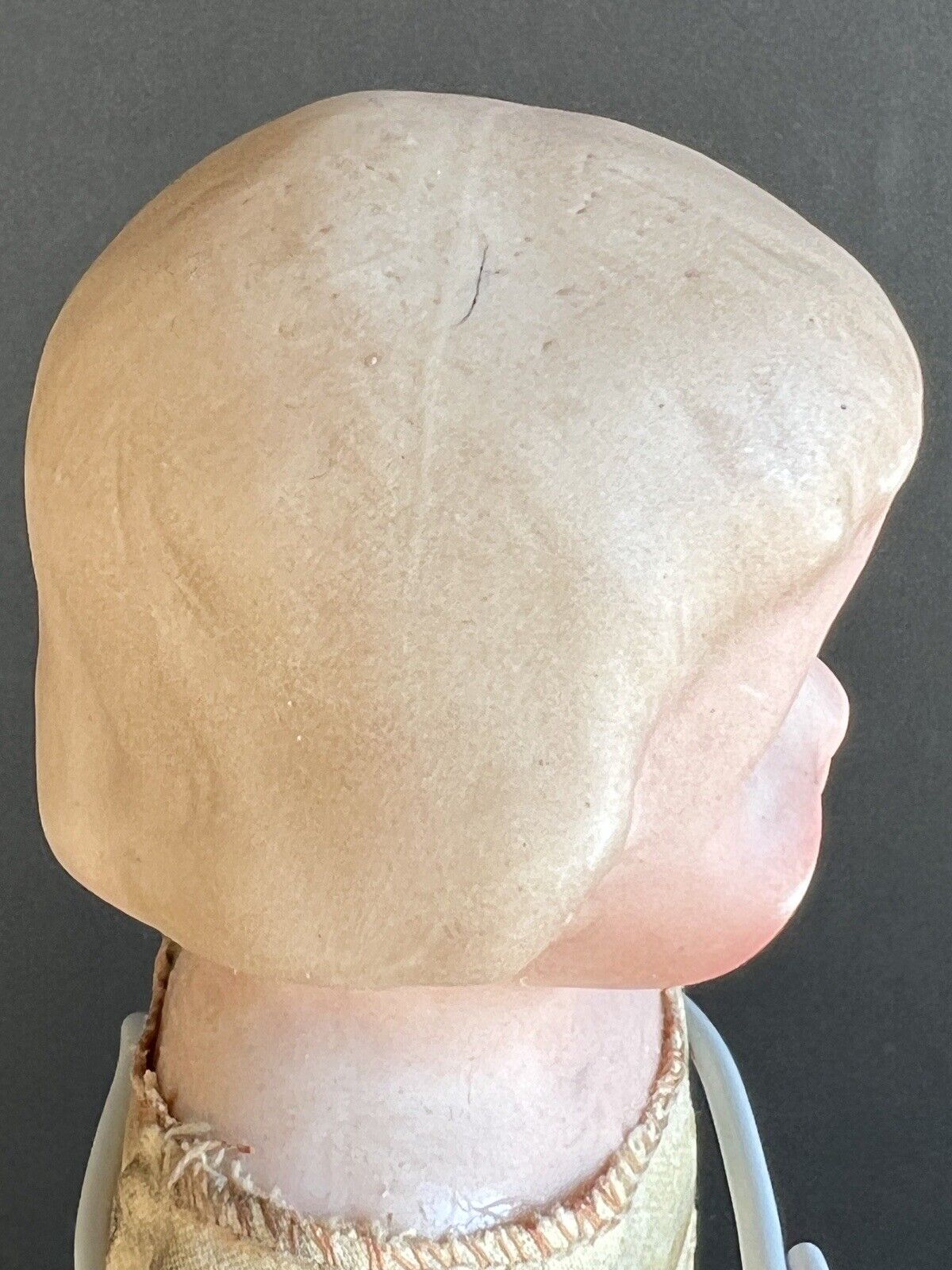 Antique German 13” Gebruder Heubach Googly Girl Bisque Head Doll