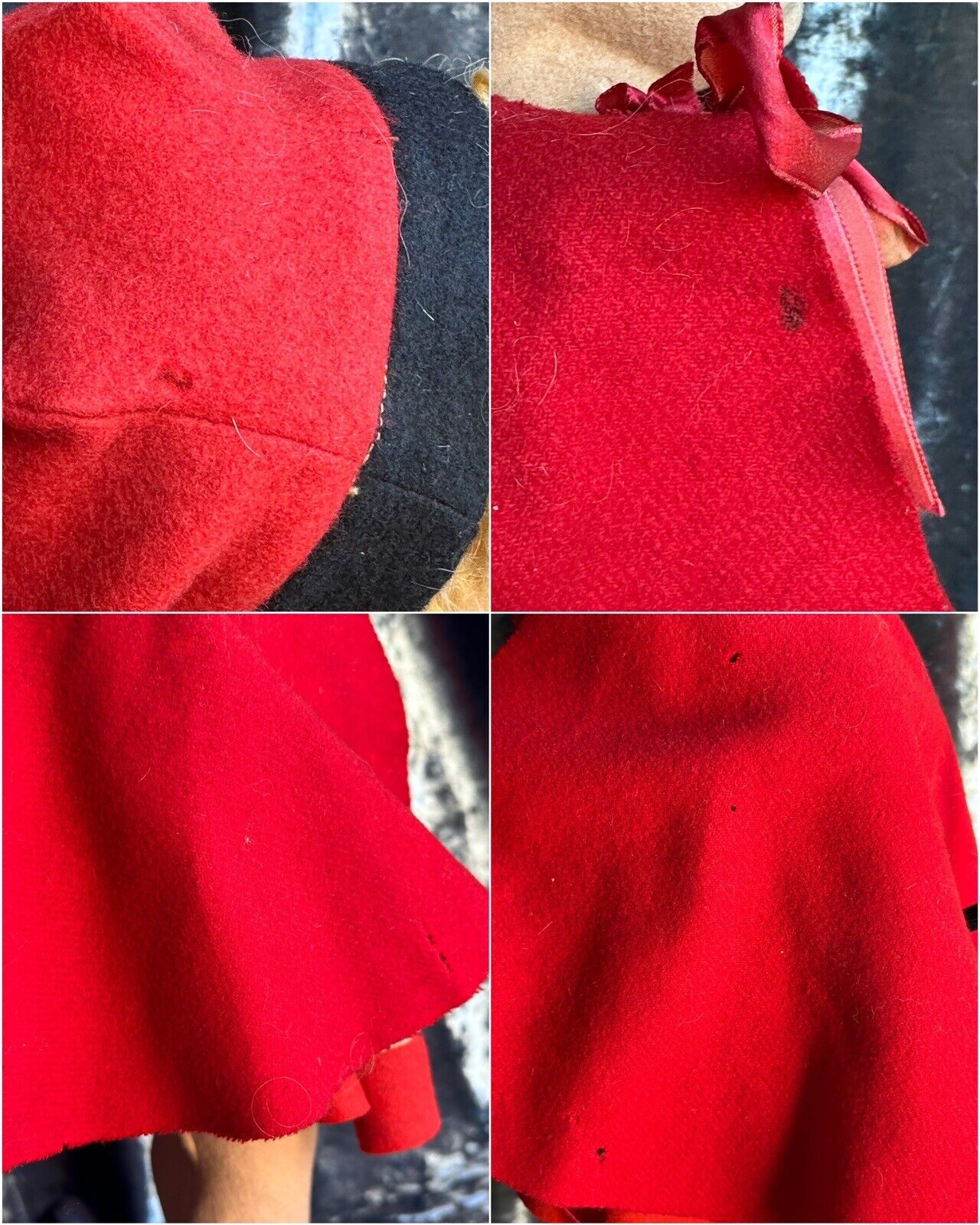 Early Vintage Italian Lenci 111 Series All Original 18” Doll with Metal Rivet
