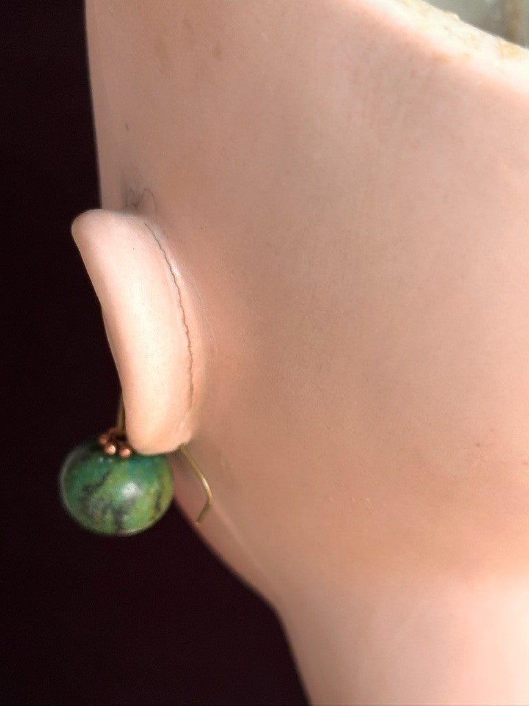 Large Antique German 28” Simon Halbig 949 Bisque Head Open Mouth Doll