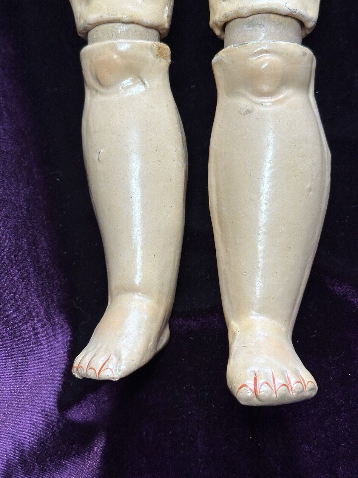 Antique German 28.5" Schoenau & Hoffmeister 914 Bisque Head Doll