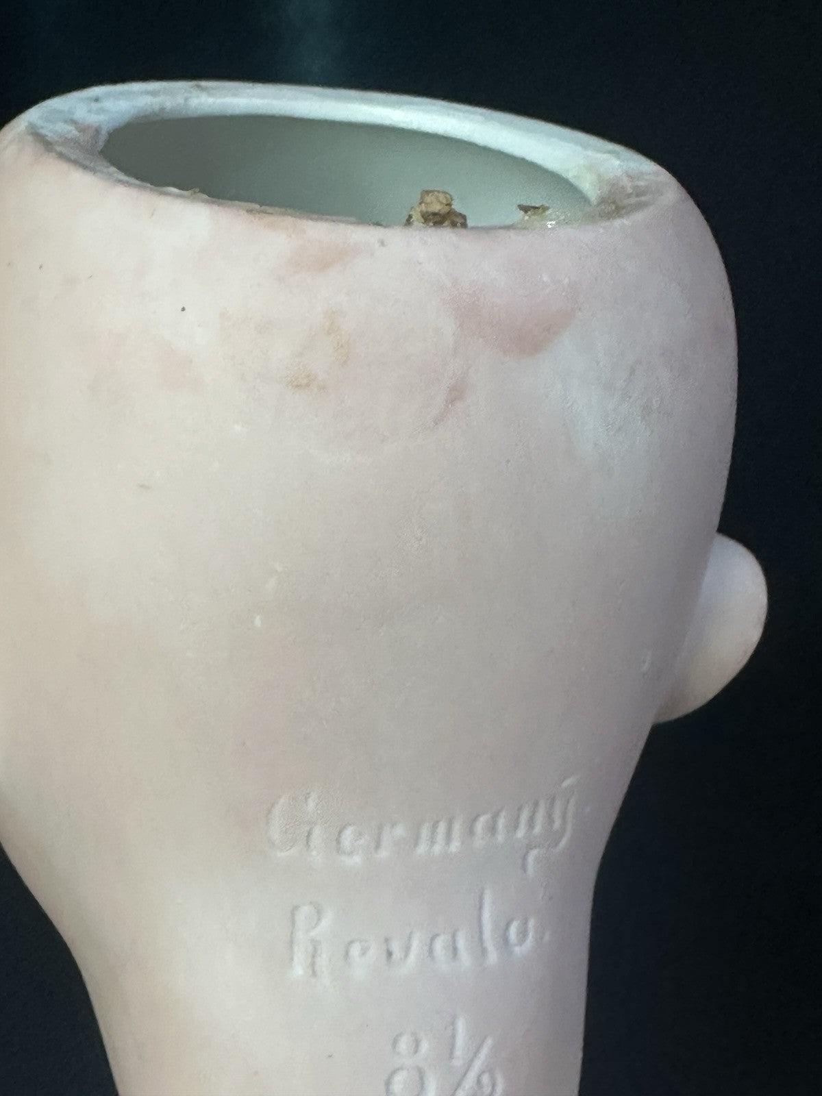 Antique German 24” Gebrüder Ohlhaver Revalo Bisque Head Doll