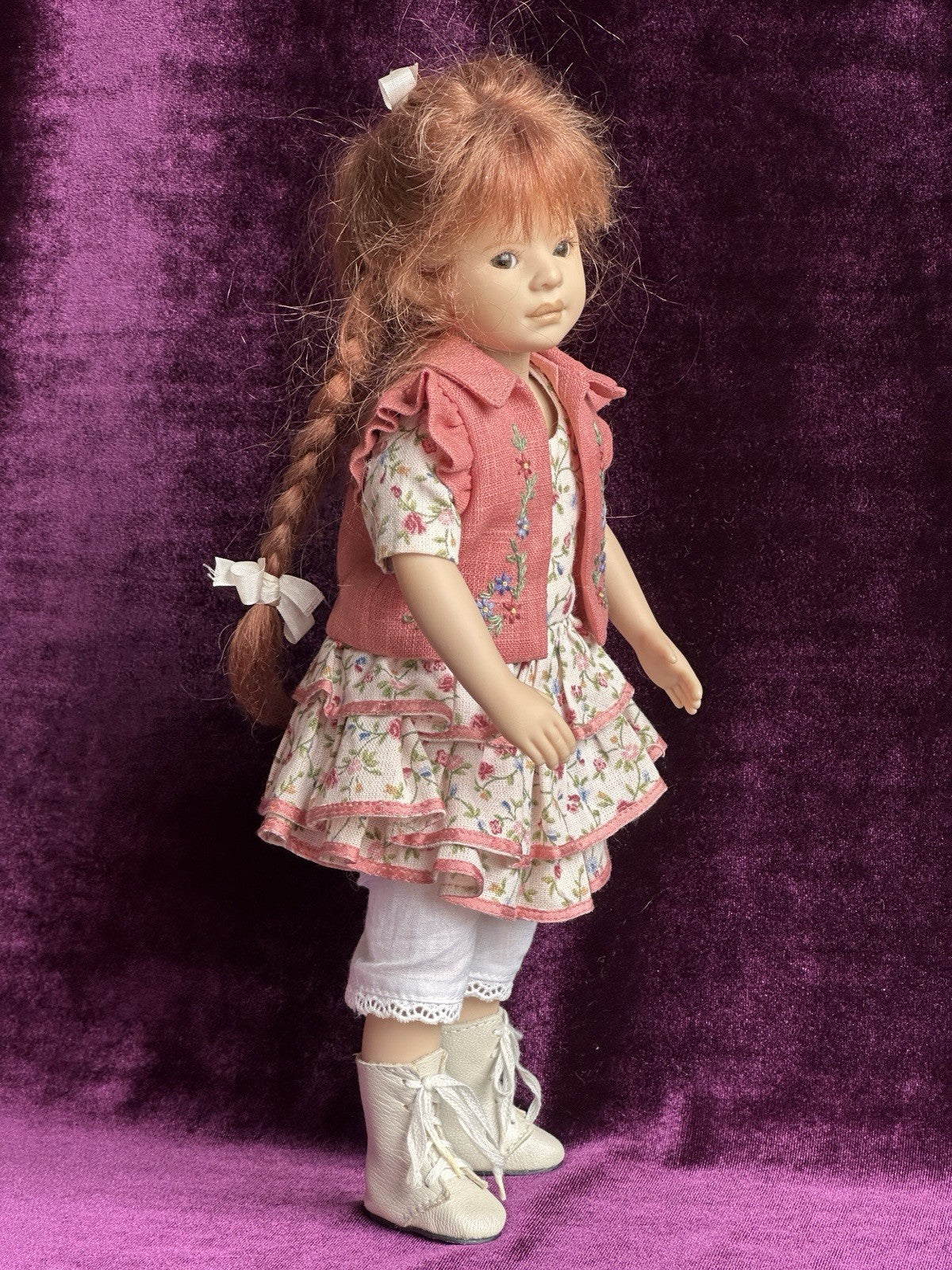 Collectible 10.5” Vinyl Cloth Heidi Plusczok Doll Nadine LE 120