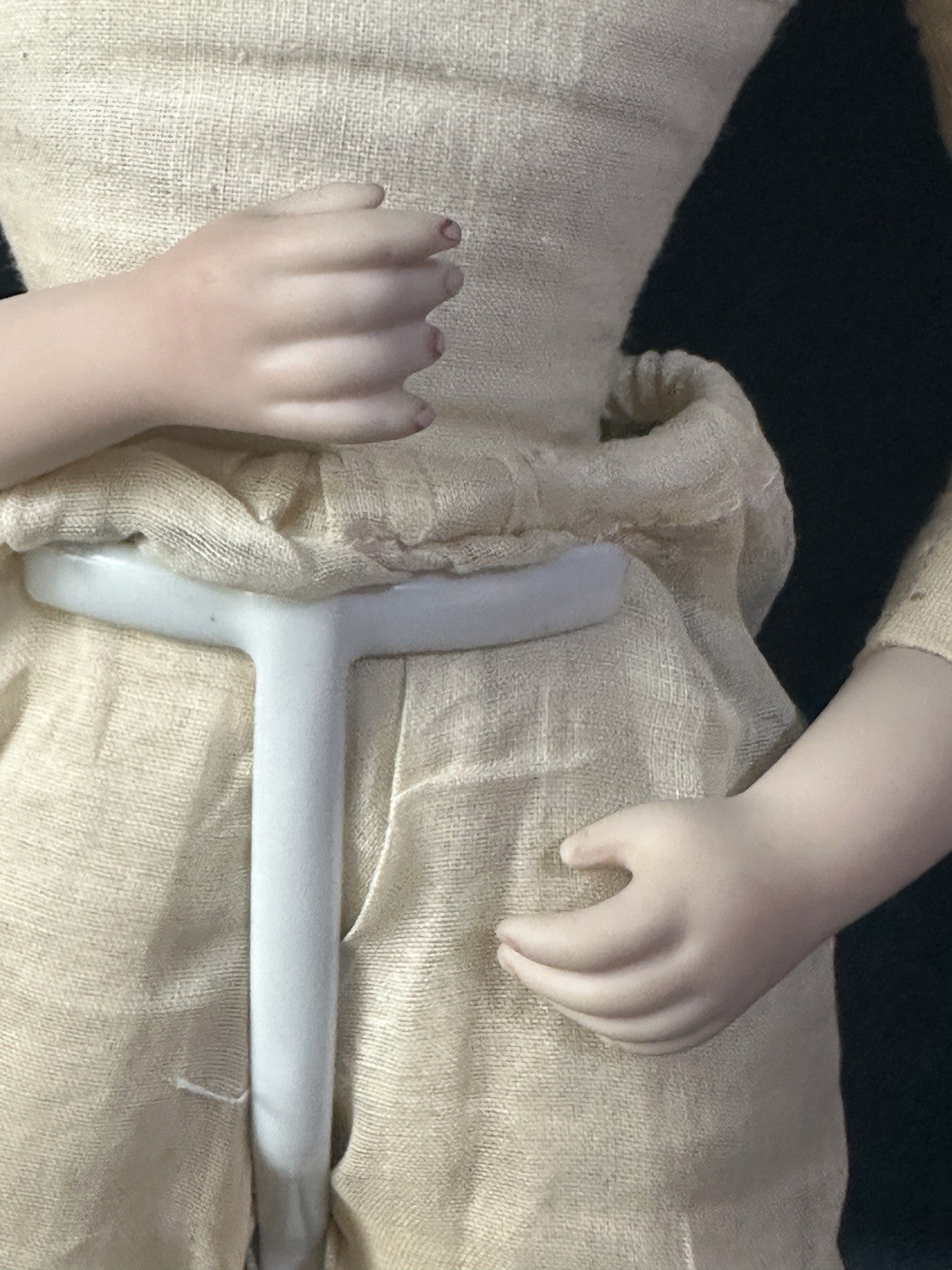Vintage Reproduction of Antique French Bru Jne 14” Doll By Pennydoll