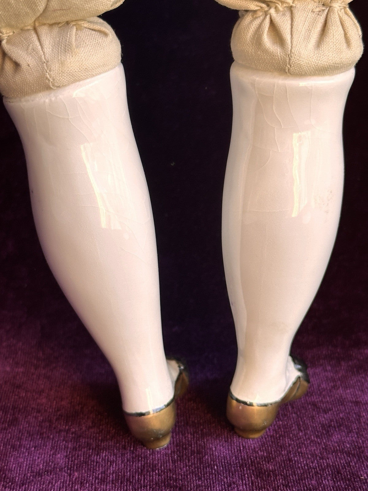 Vintage 1957 18” Reproduction of Antique German China Parian Fashion Doll
